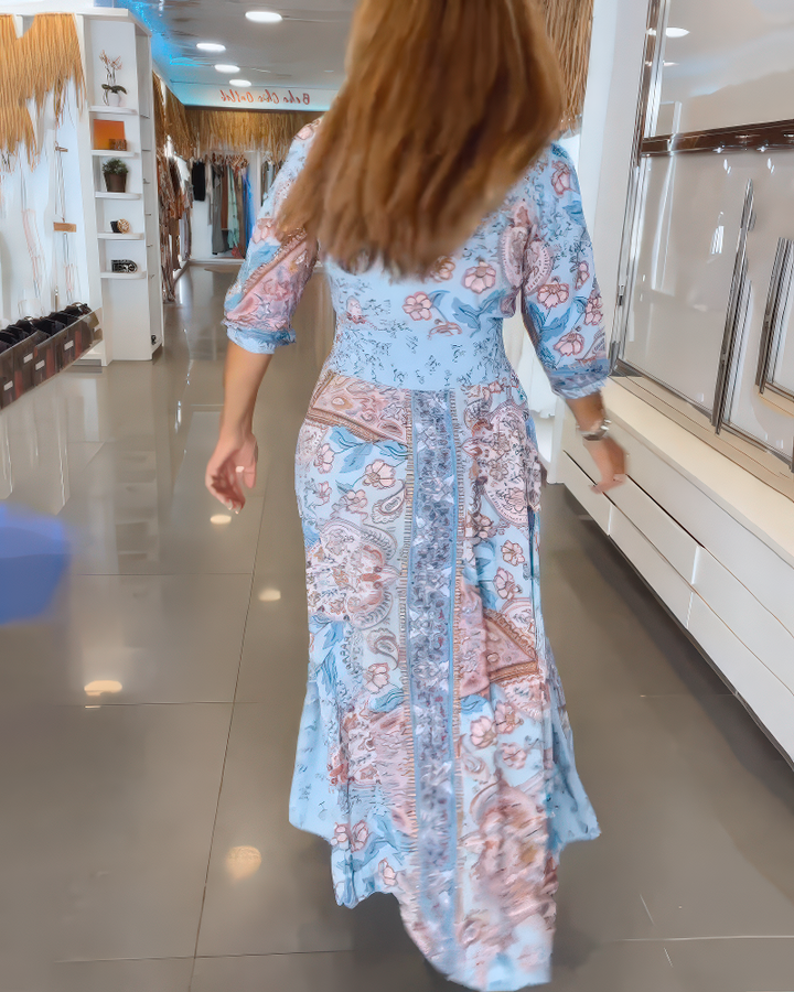 Marilla-Boho Bloom Maxi Dress