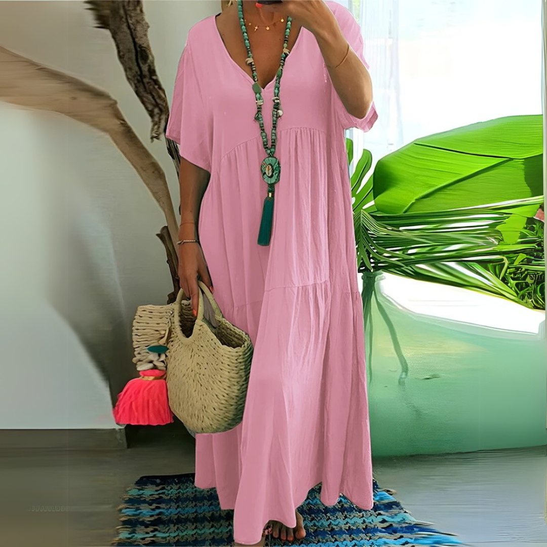 Roela – Timeless and Refined Linen Dress
