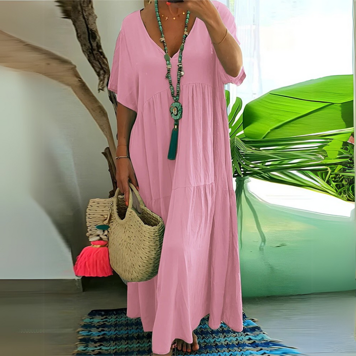 Roela – Timeless and Refined Linen Dress