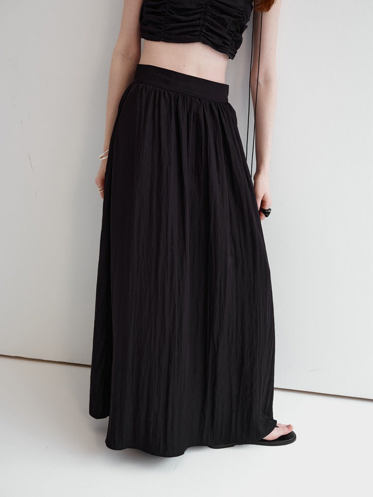Casual Pleated Skirt