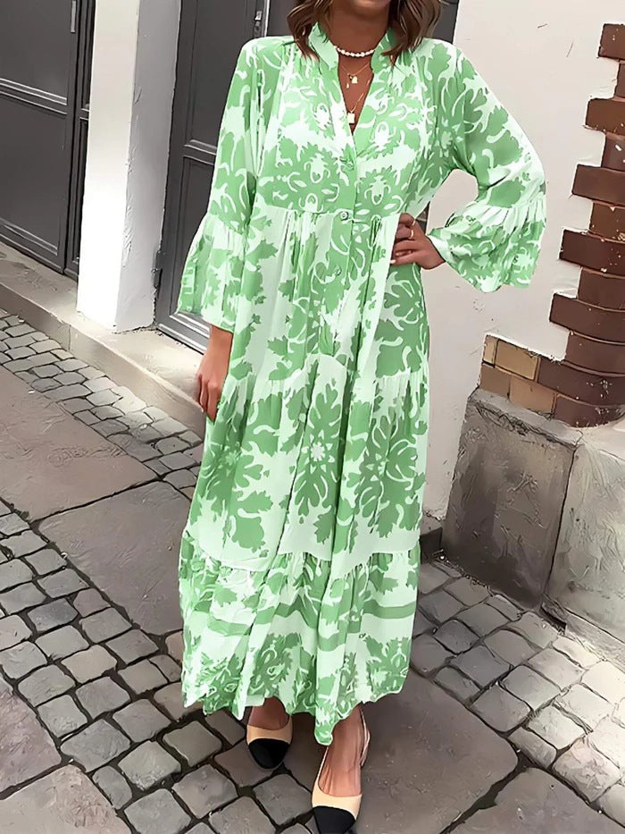Ophelia™ | Graceful Flow Maxi Dress