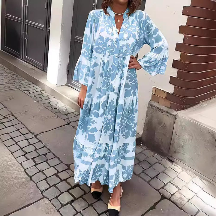 Ophelia™ | Graceful Flow Maxi Dress