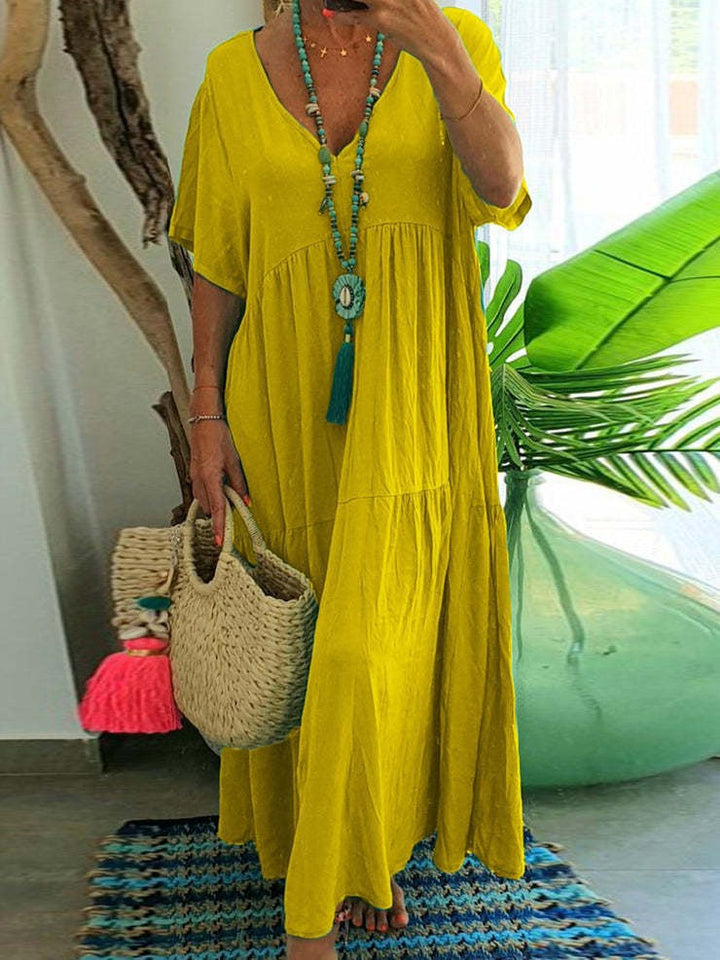 Roela – Timeless and Refined Linen Dress