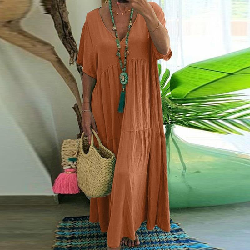 Roela – Timeless and Refined Linen Dress