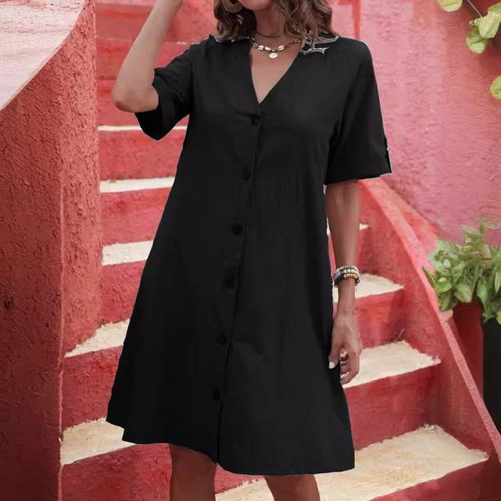 Susan's – Collared Front Button Dress