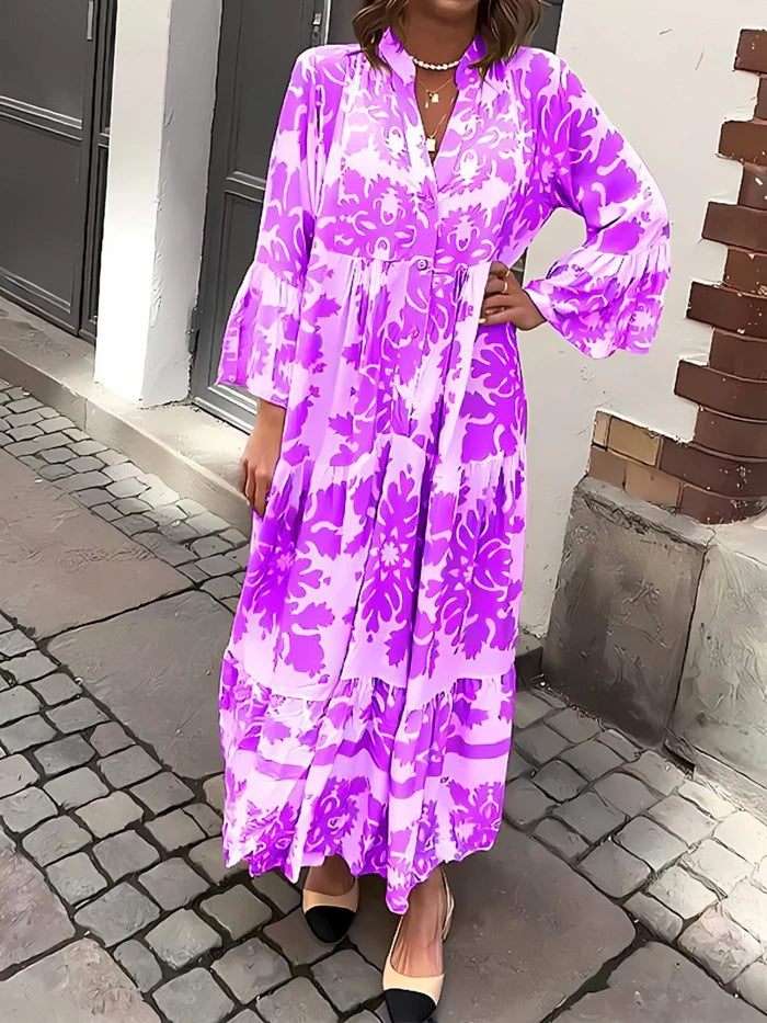Ophelia™ | Graceful Flow Maxi Dress