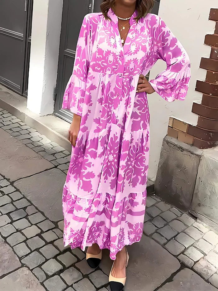 Ophelia™ | Graceful Flow Maxi Dress