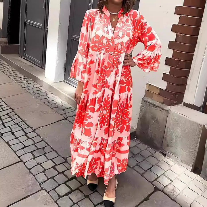 Ophelia™ | Graceful Flow Maxi Dress