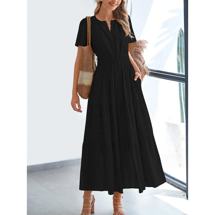 NATALIE - ELEGANT BELLY-COVERING DRESS