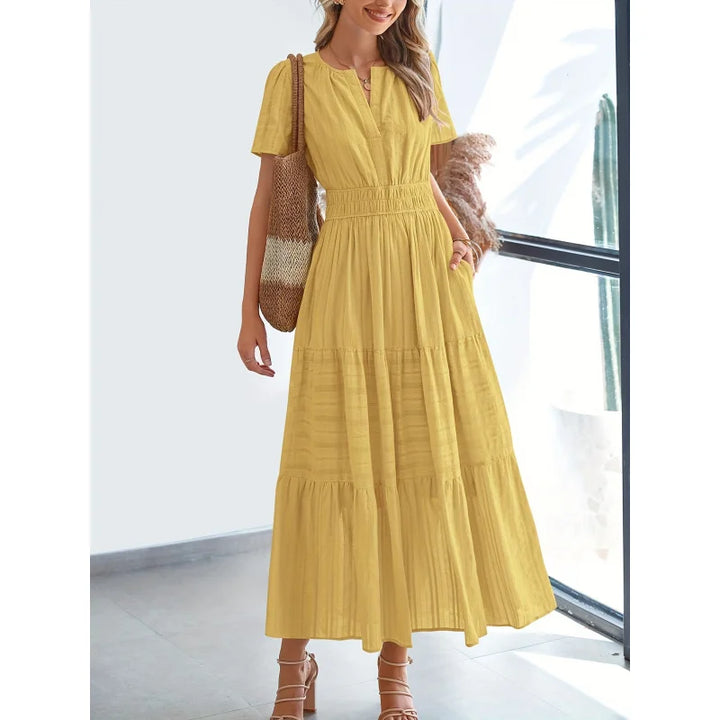 NATALIE - ELEGANT BELLY-COVERING DRESS