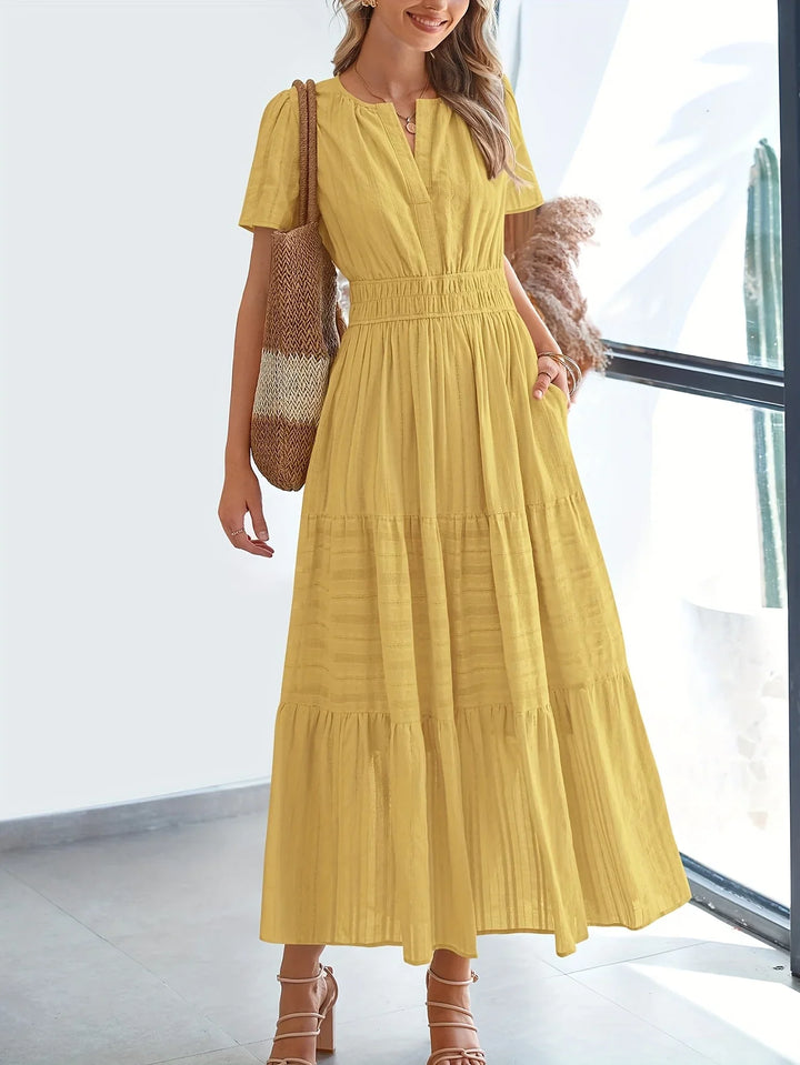 NATALIE - ELEGANT BELLY-COVERING DRESS