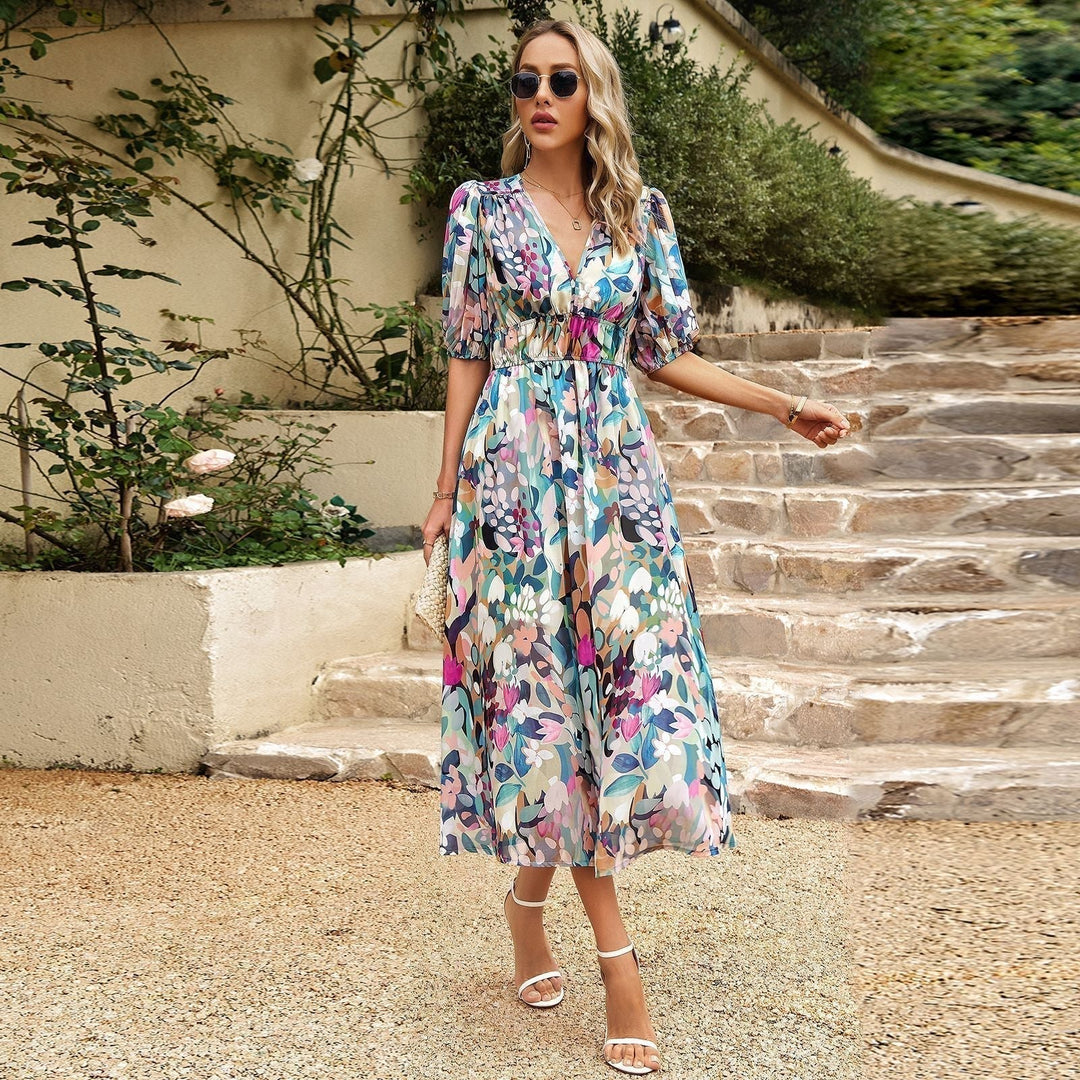 Melinda™ | V-Neck Bloom Dress (Almost Sold Out)