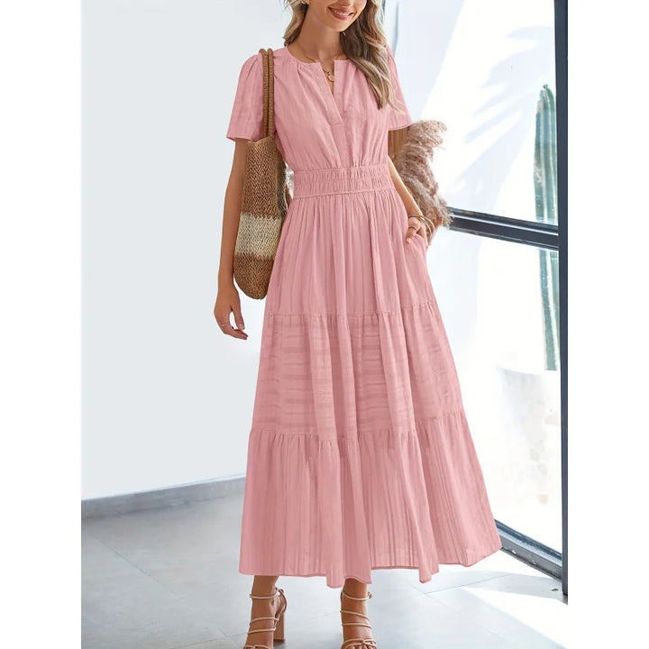 NATALIE - ELEGANT BELLY-COVERING DRESS