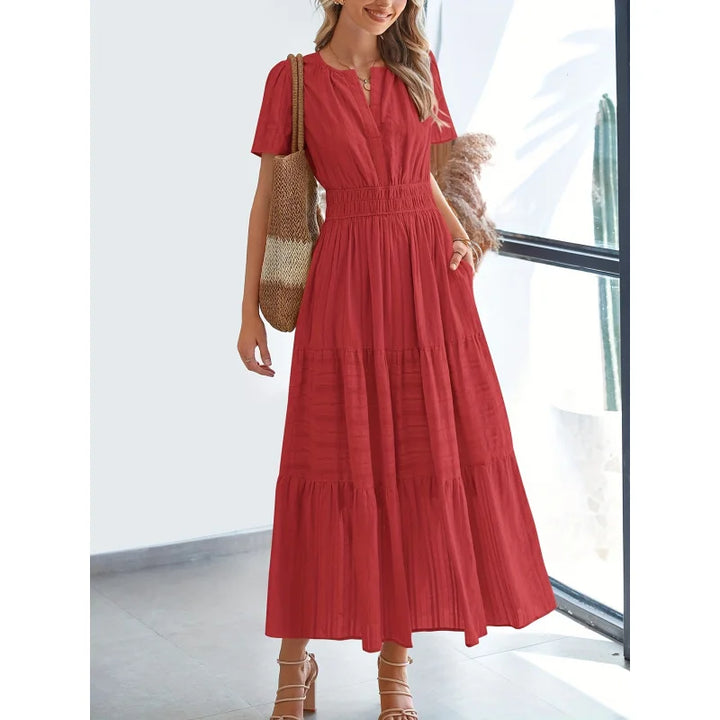 NATALIE - ELEGANT BELLY-COVERING DRESS