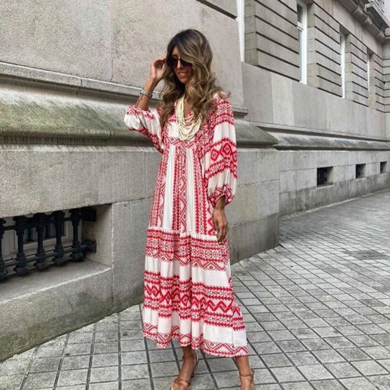 The Nora Boho Dress
