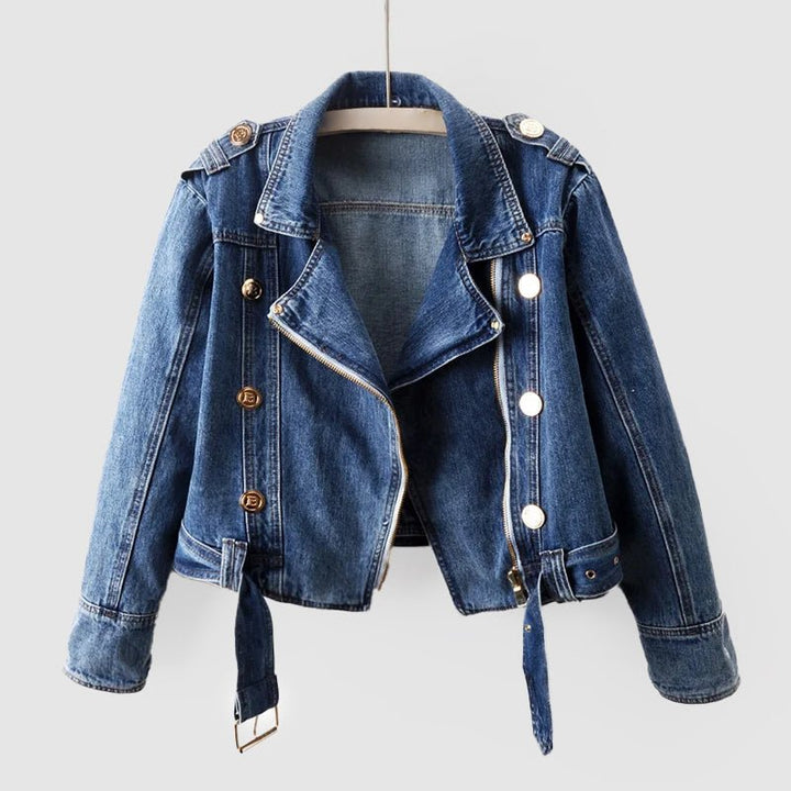 Adeline Spring Shift Denim Jacket