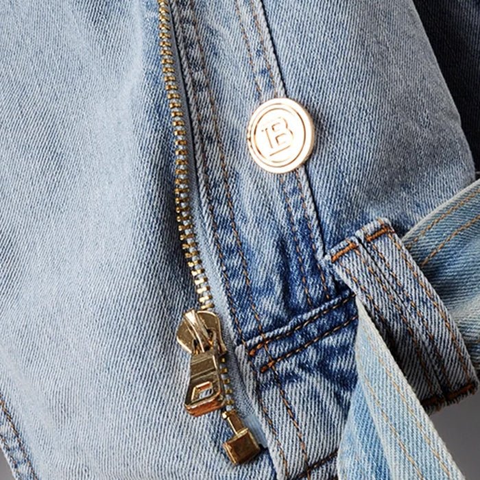 Adeline Spring Shift Denim Jacket