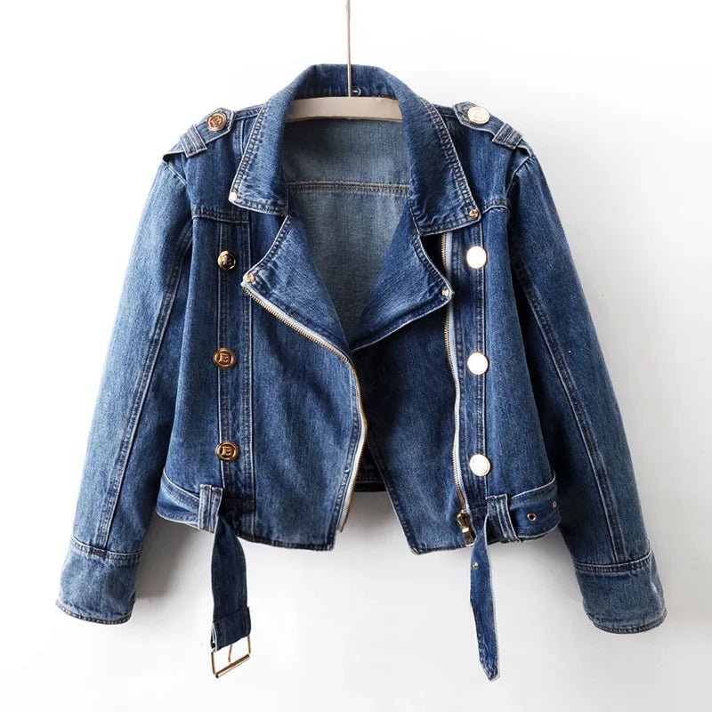 Adeline Spring Shift Denim Jacket