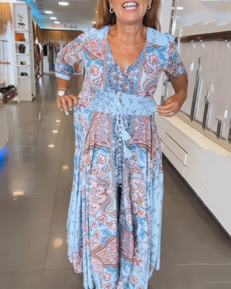 Marilla-Boho Bloom Maxi Dress