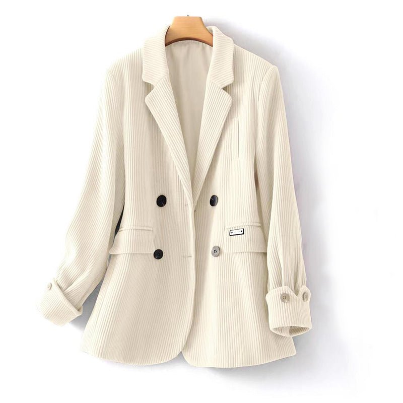 Blazer élégant en velours côtelé Bella Adeline