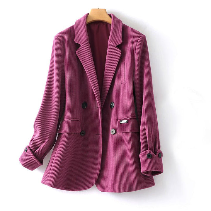Blazer élégant en velours côtelé Bella Adeline