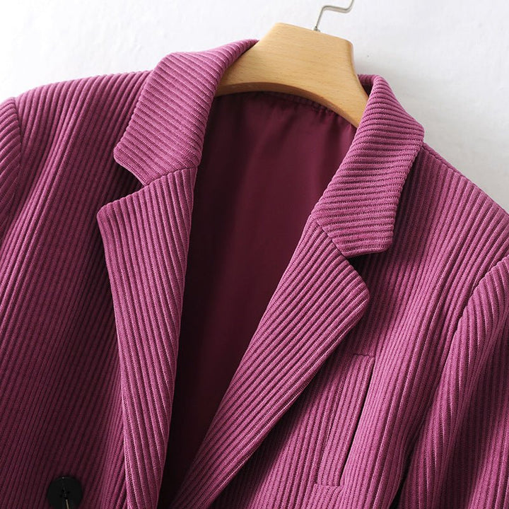 Blazer élégant en velours côtelé Bella Adeline