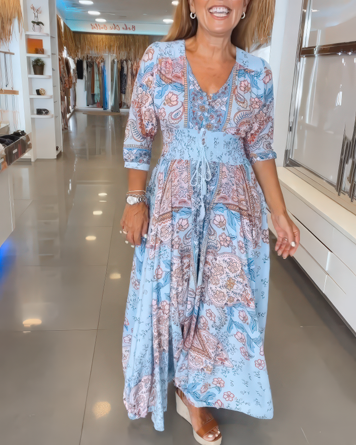 Marilla-Boho Bloom Maxi Dress