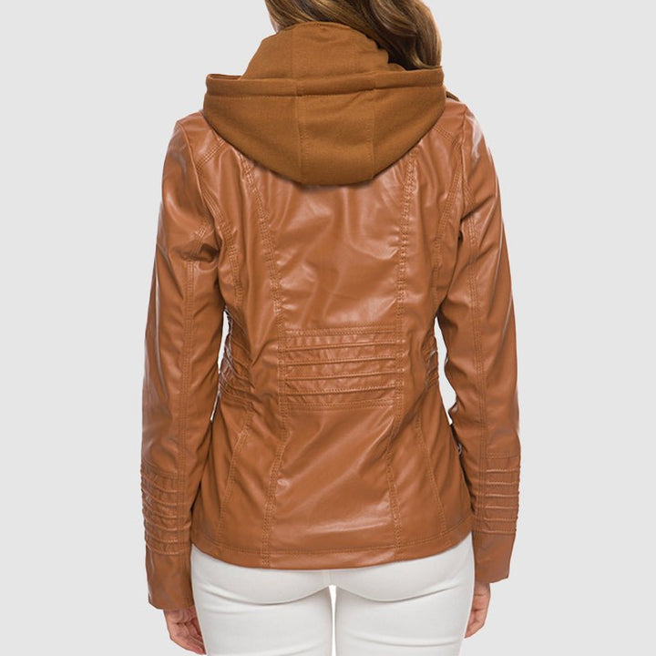 Chloe Marie Spring Leather Jacket