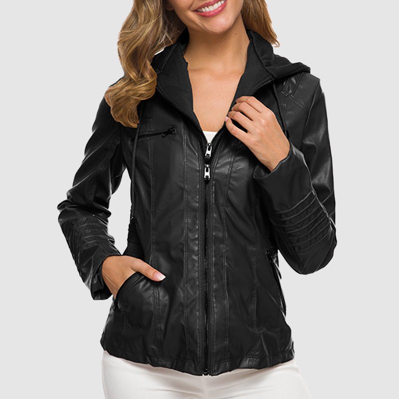 Chloe Marie Spring Leather Jacket