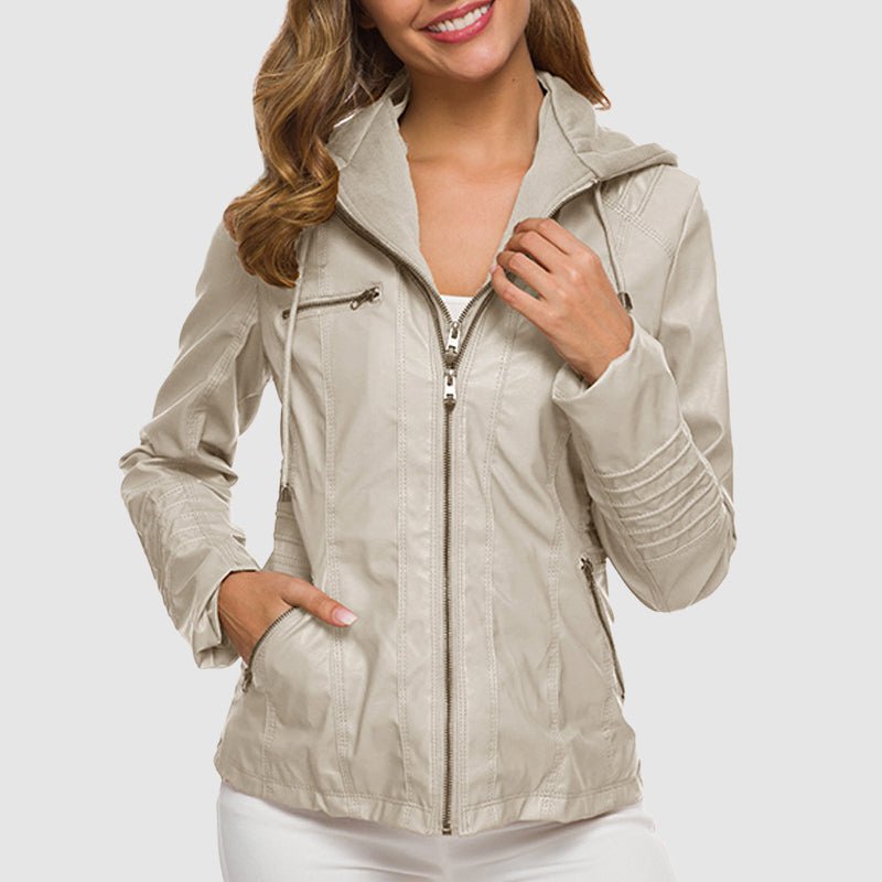 Chloe Marie Spring Leather Jacket