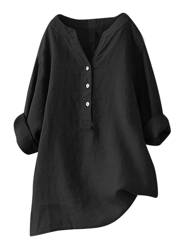 Sylvie - Effortless Buttoned Blouse