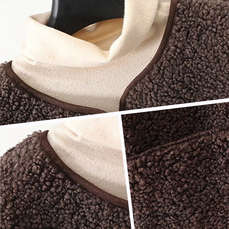 Ayla™ - Warm Short Vest with Buttons
