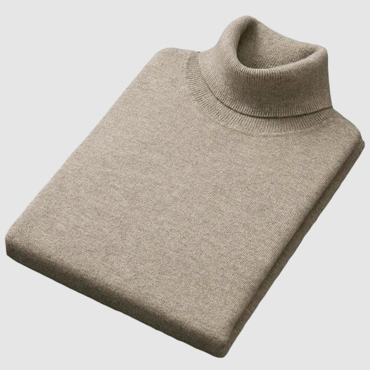 Vincenzo Cotton-Cashmere Turtleneck