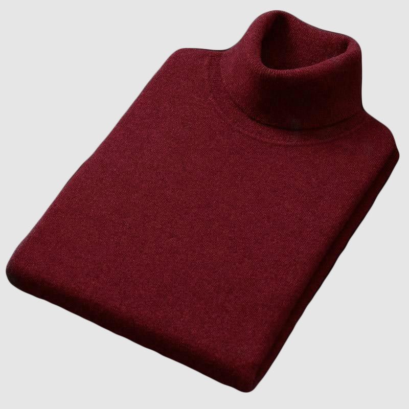 Vincenzo Cotton-Cashmere Turtleneck