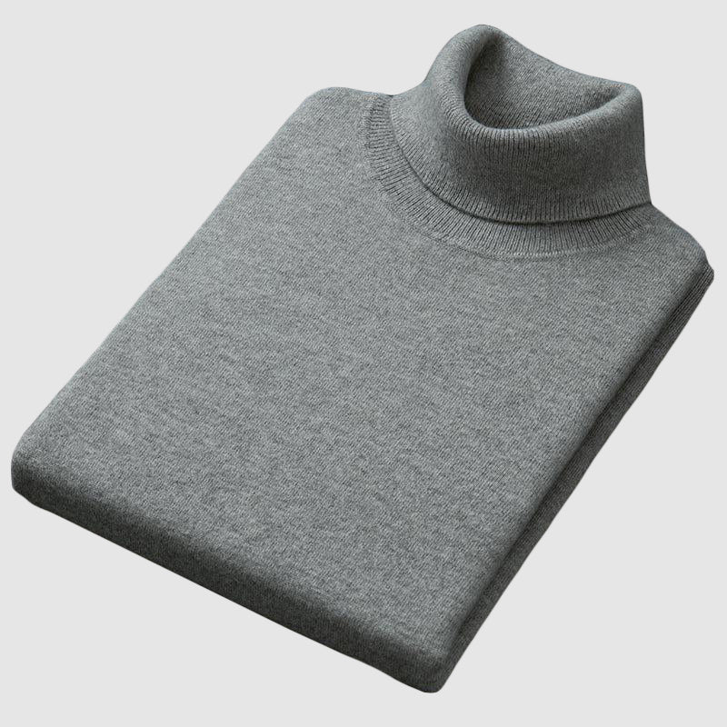 Vincenzo Cotton-Cashmere Turtleneck