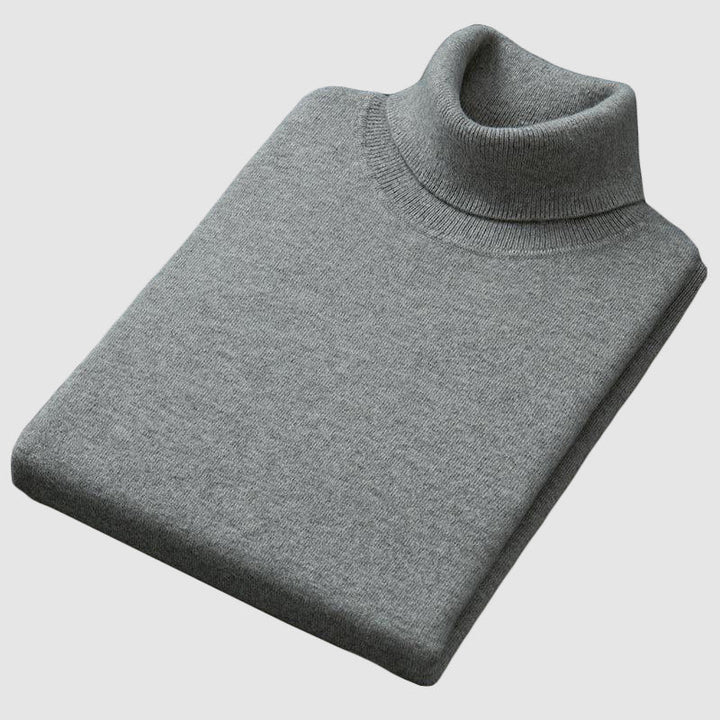 Vincenzo Cotton-Cashmere Turtleneck